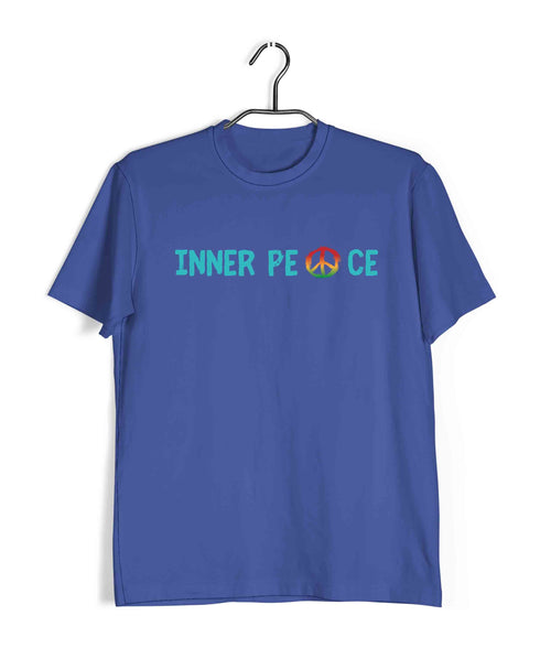 Yoga INNER PEACE YOGA FITNESS Fitness Casual Graphic Printed T-Shirt for Men